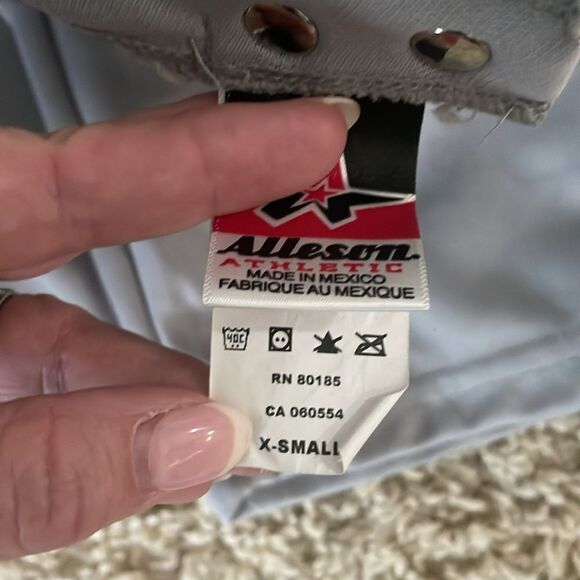 Alleson Athletic Boys Open-Bottom Loose-Fit Baseball Pant size xs - Picture 5 of 6